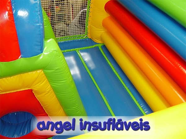 inicio angel insuflaveis modelo combi multi para crianças até 12 anos