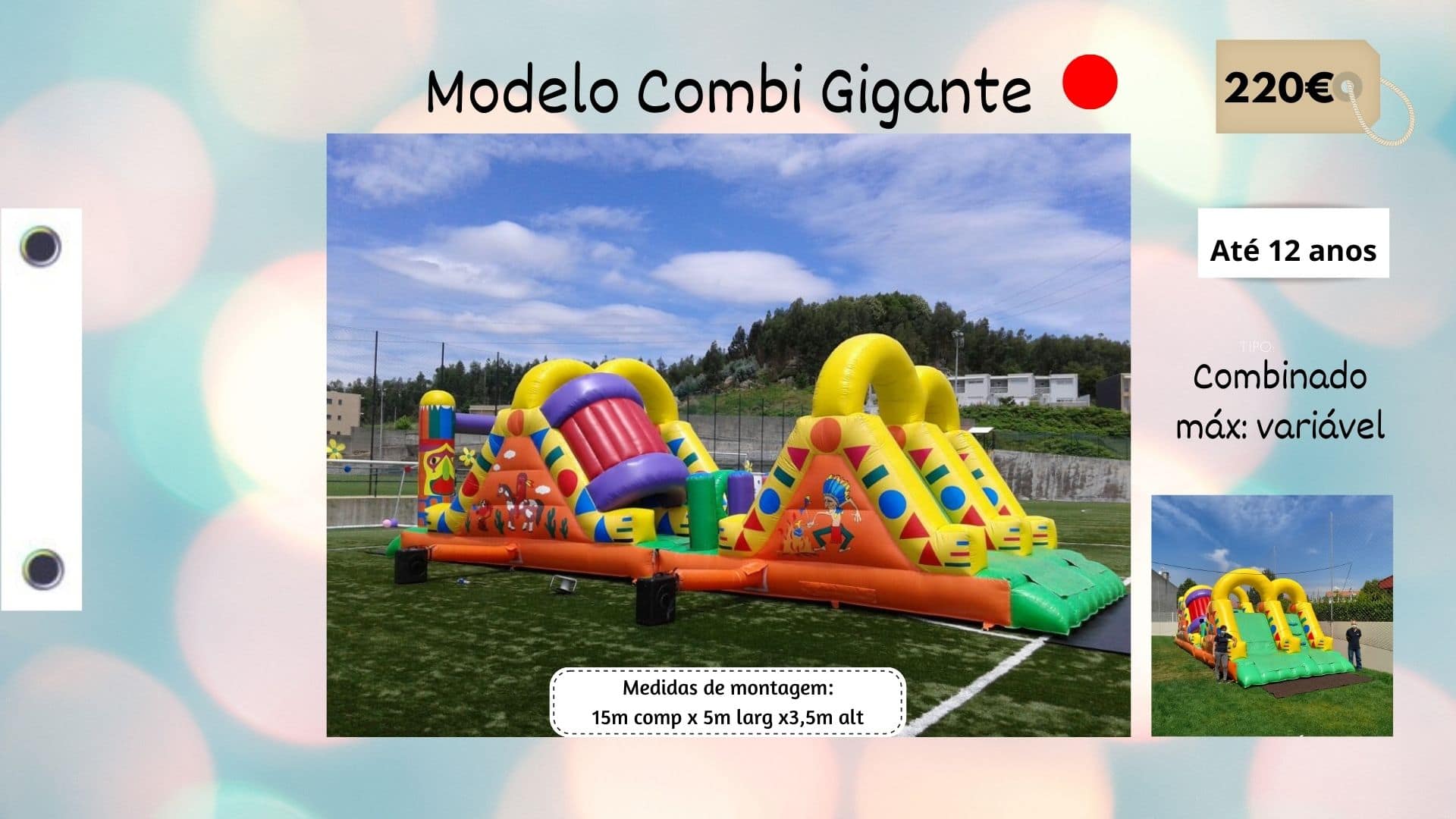 Insuflável Combi Gigante