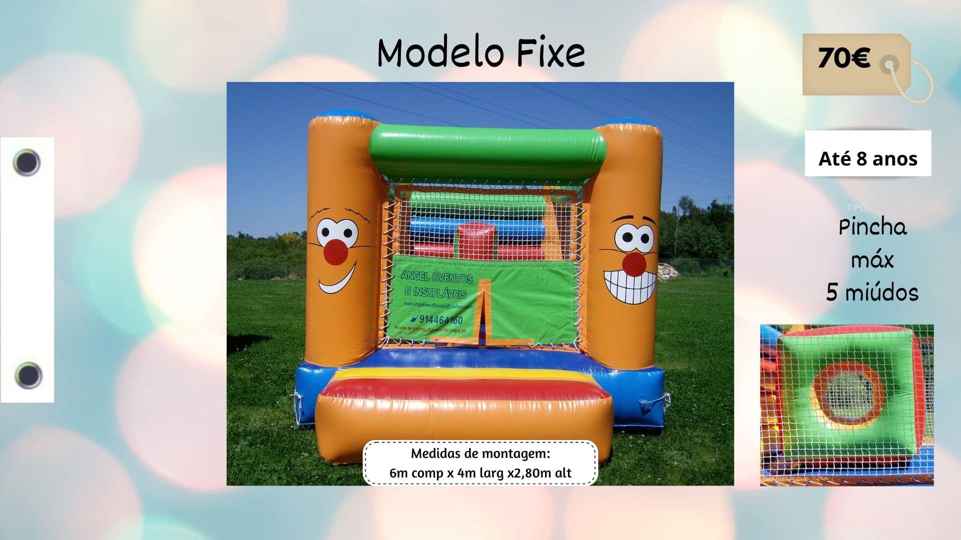 Insuflável Fixe