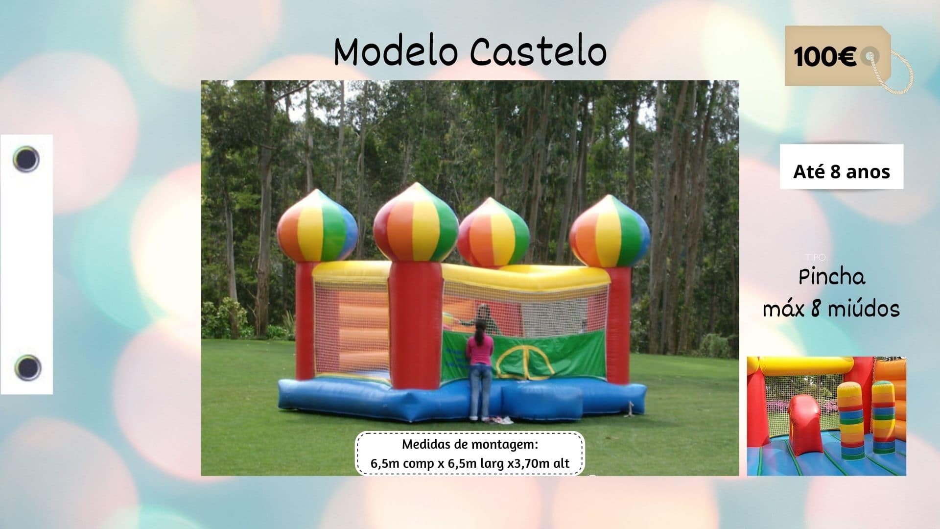 Insuflável Castelo