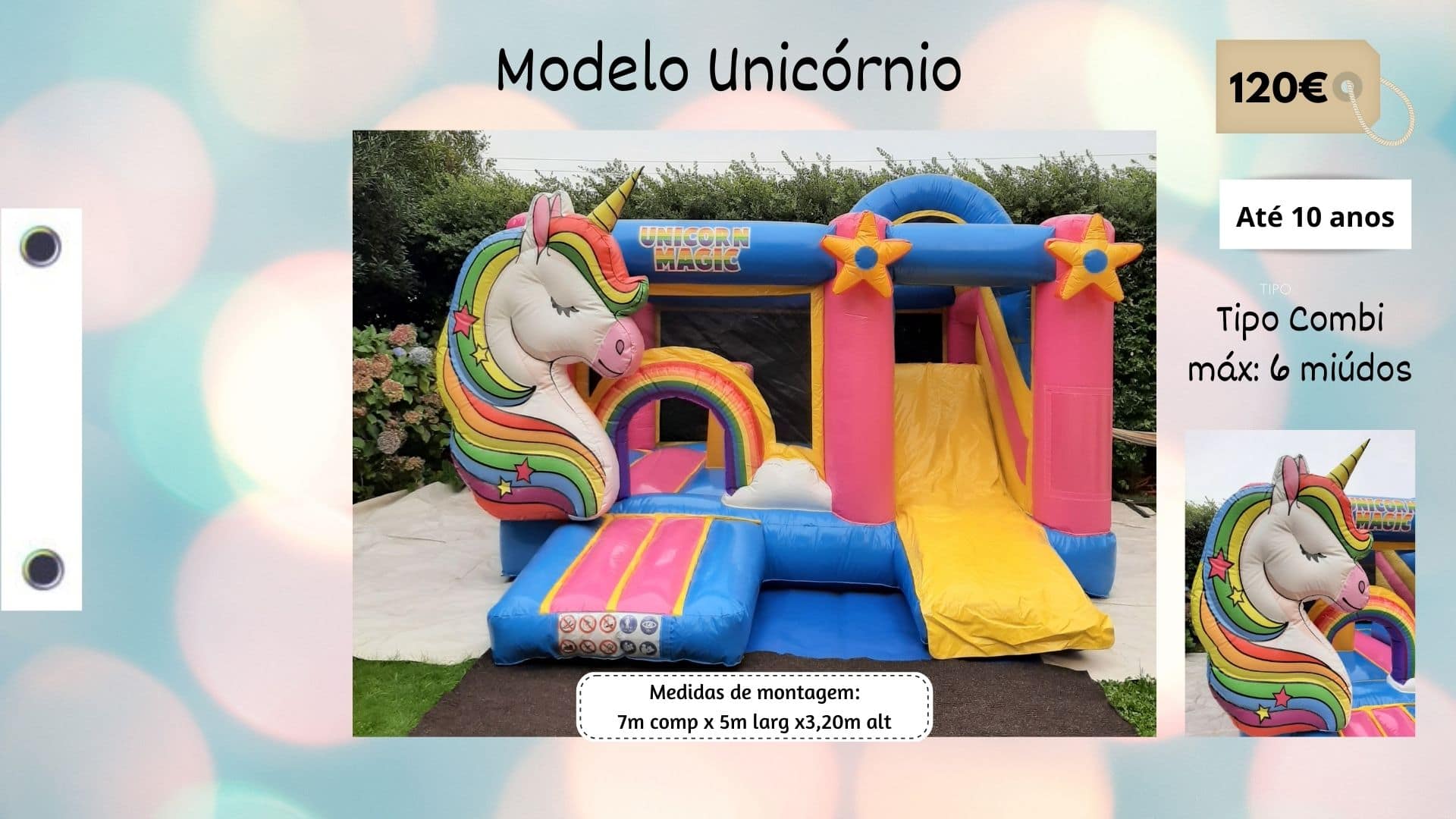 Insuflável Unicórnio