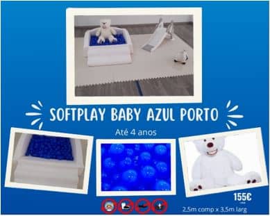 softplay baby azul porto