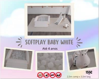 softplay baby white